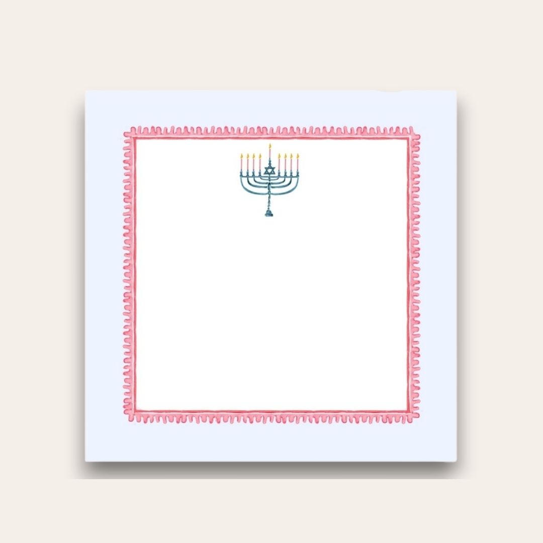 AWDH x DJPCo Happy Hanukkah Baby Chunk Notepad