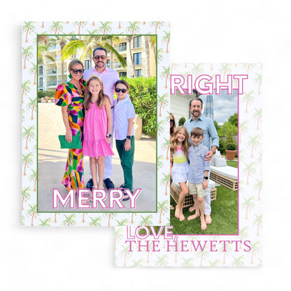 AWDH x DJPCo Palm Tree Christmas-Holiday Card