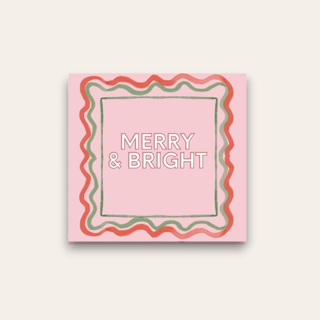 AWDH x DJPCo Scallopped Squiggles Paper Coaster