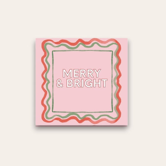 AWDH x DJPCo Scallopped Squiggles Paper Coaster