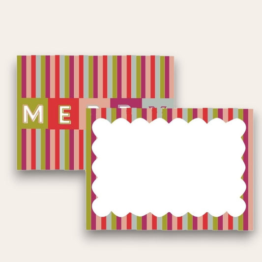 AWDH x DJPCo Merry & Bright Squares Stationery Set