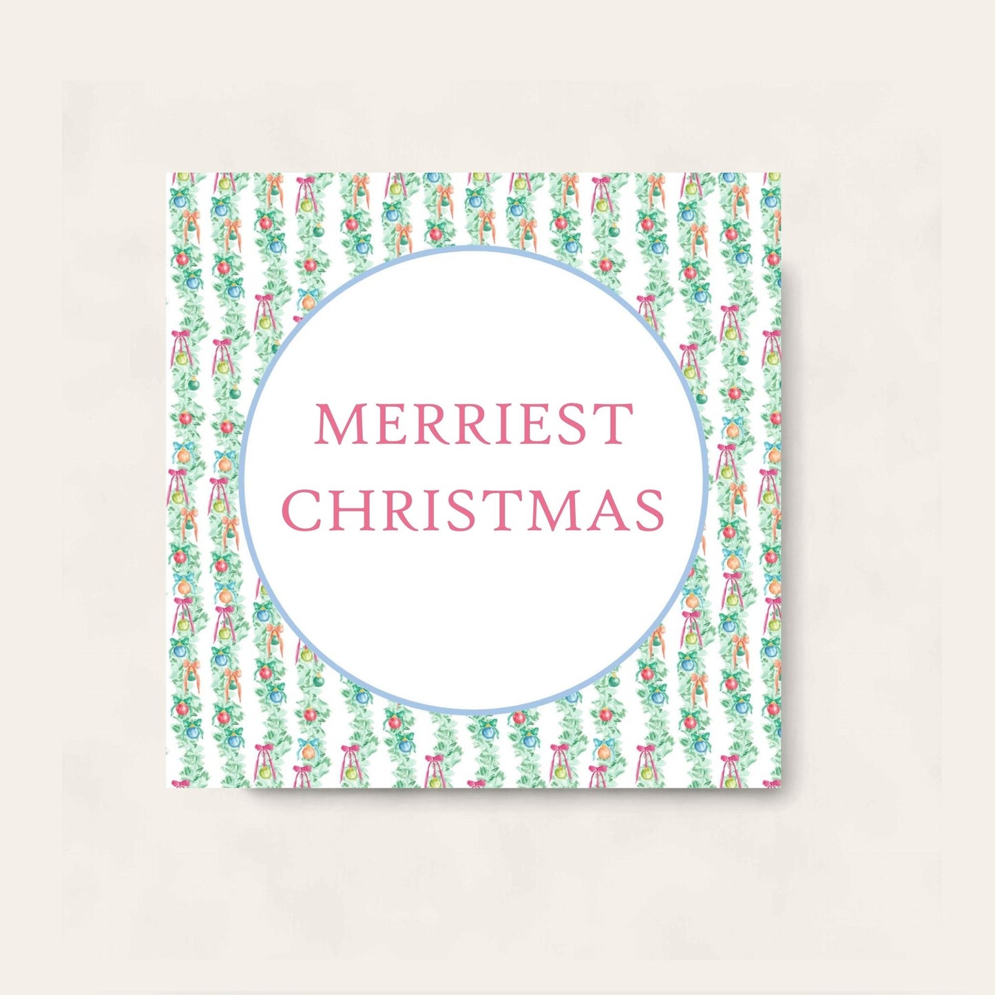 Happiest Ornaments Paper Coaster