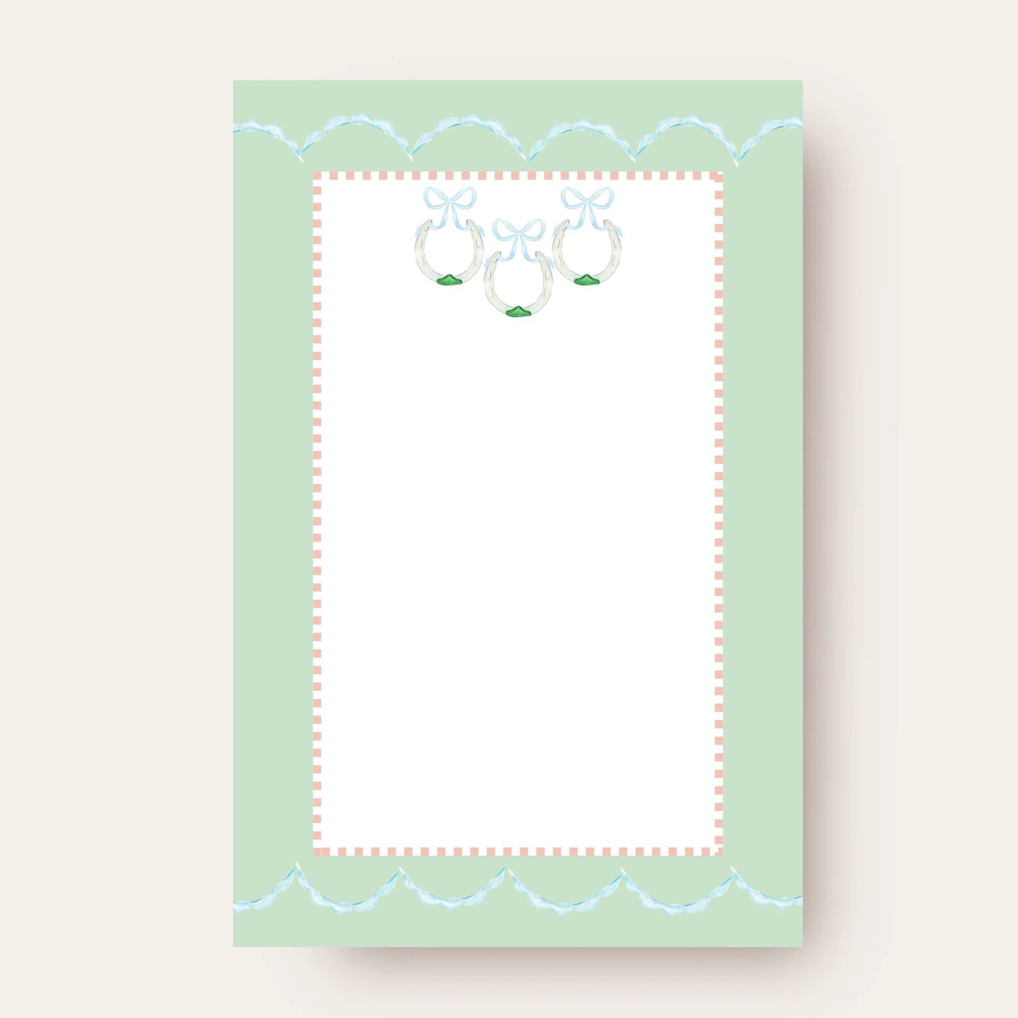 Three Horse Shoes Skinny Chunk Notepad