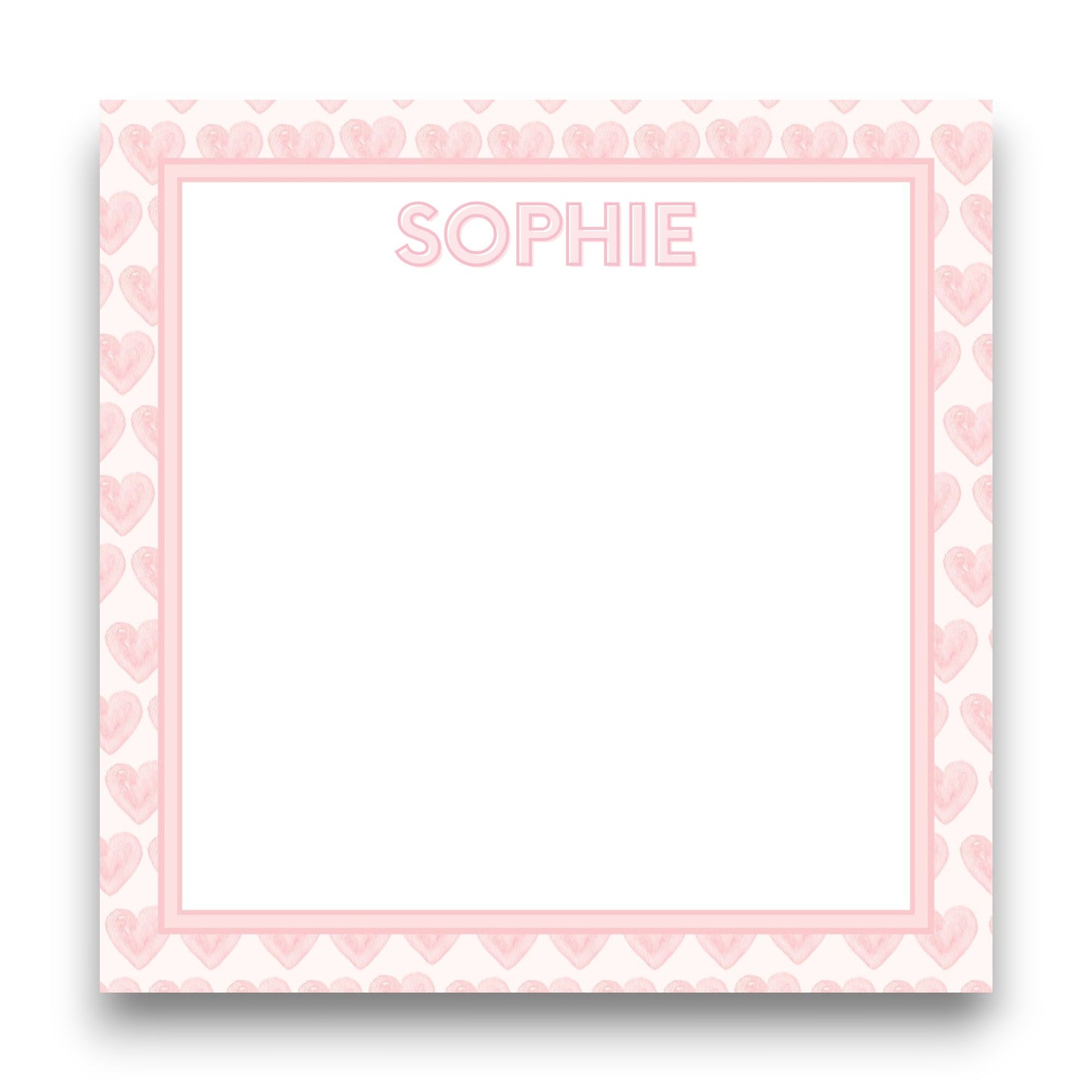 Sophie's Valentine Big Chunky Notepad