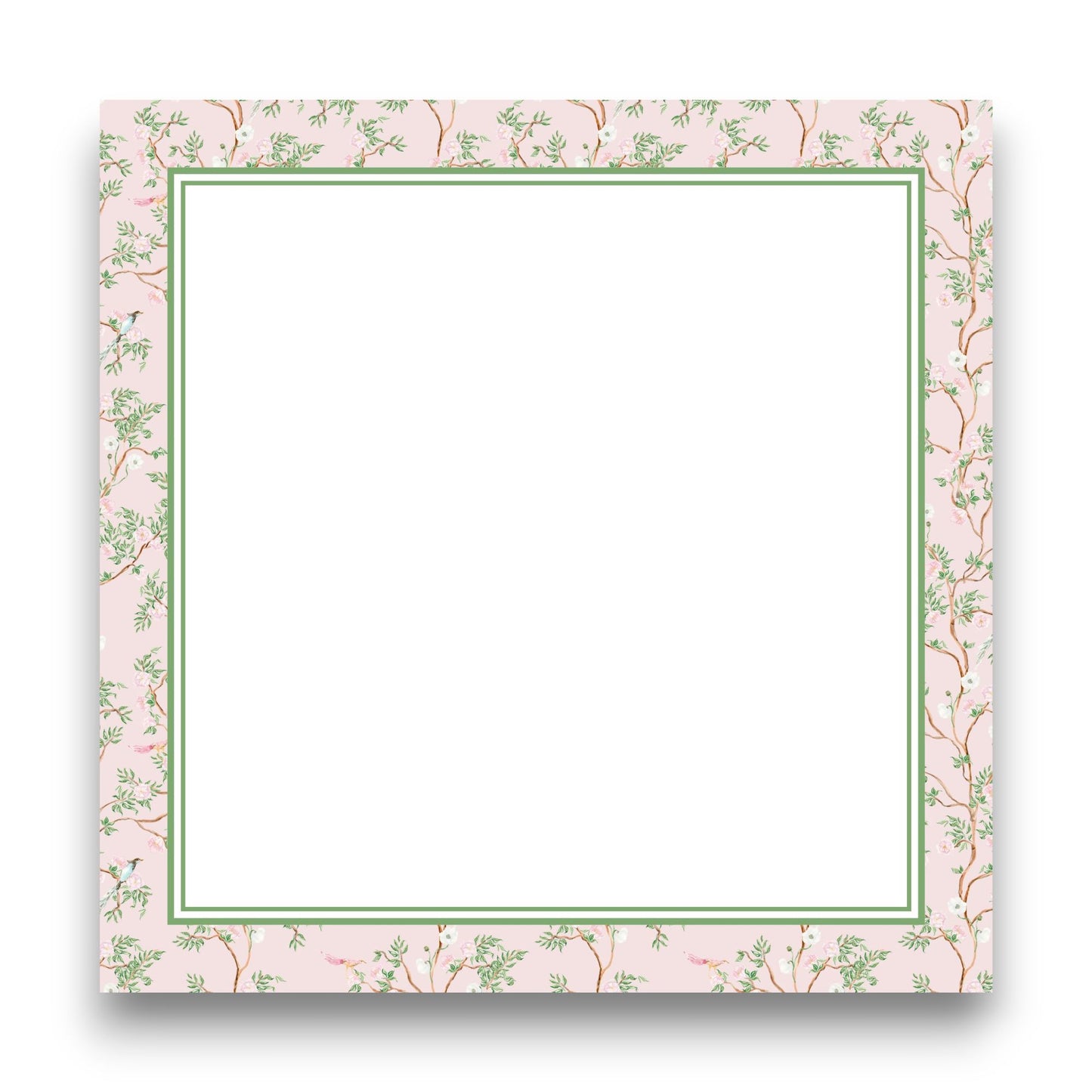 Pink Chinoiserie Big Chunky Notepad