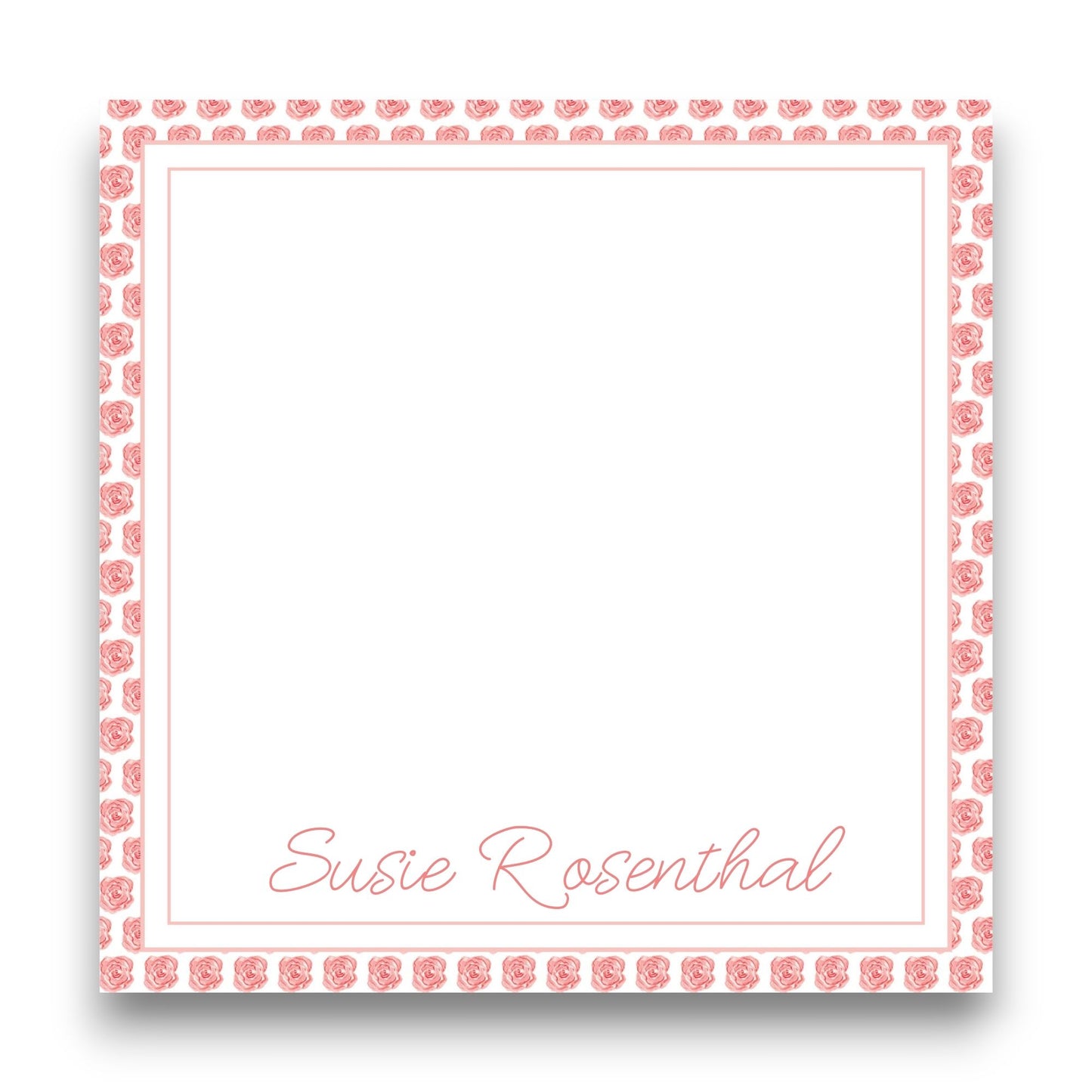 Roses Everywhere Big Chunky Notepad