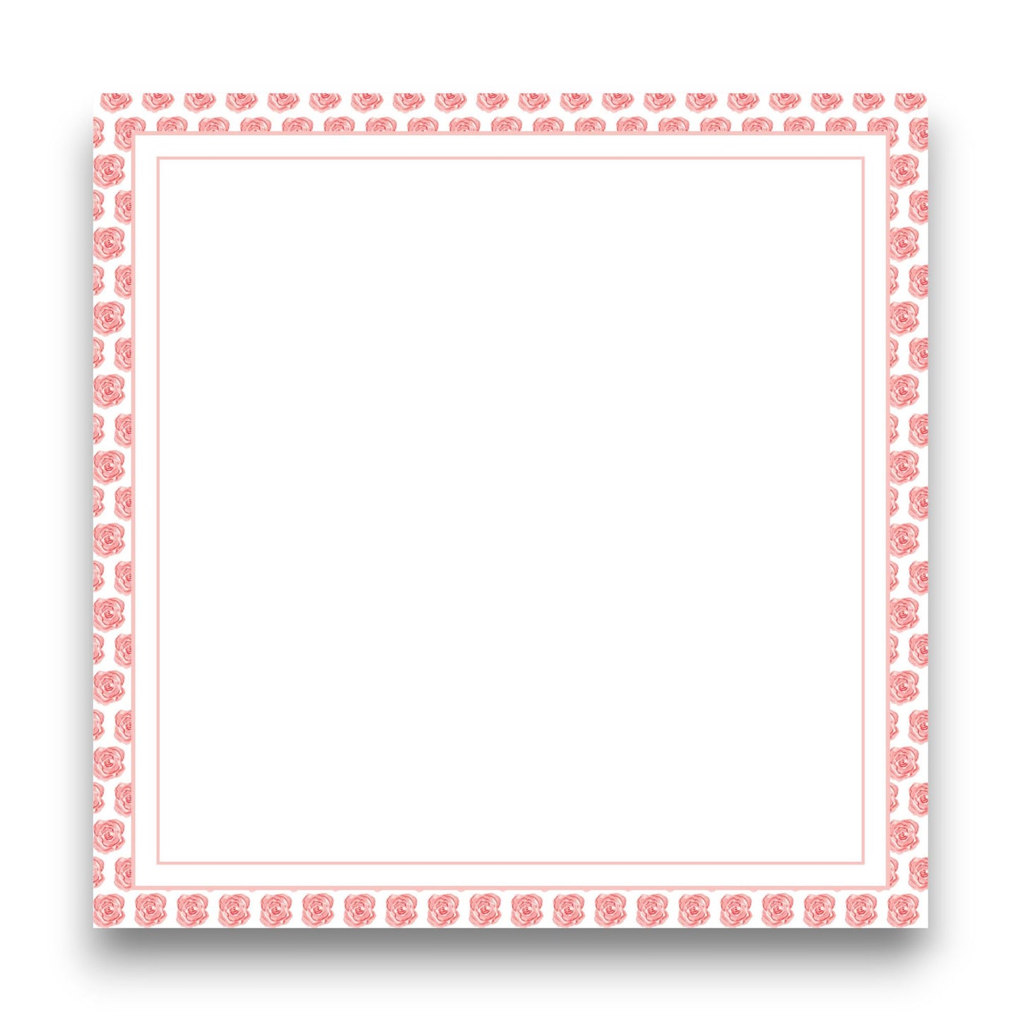 Roses Everywhere Big Chunky Notepad