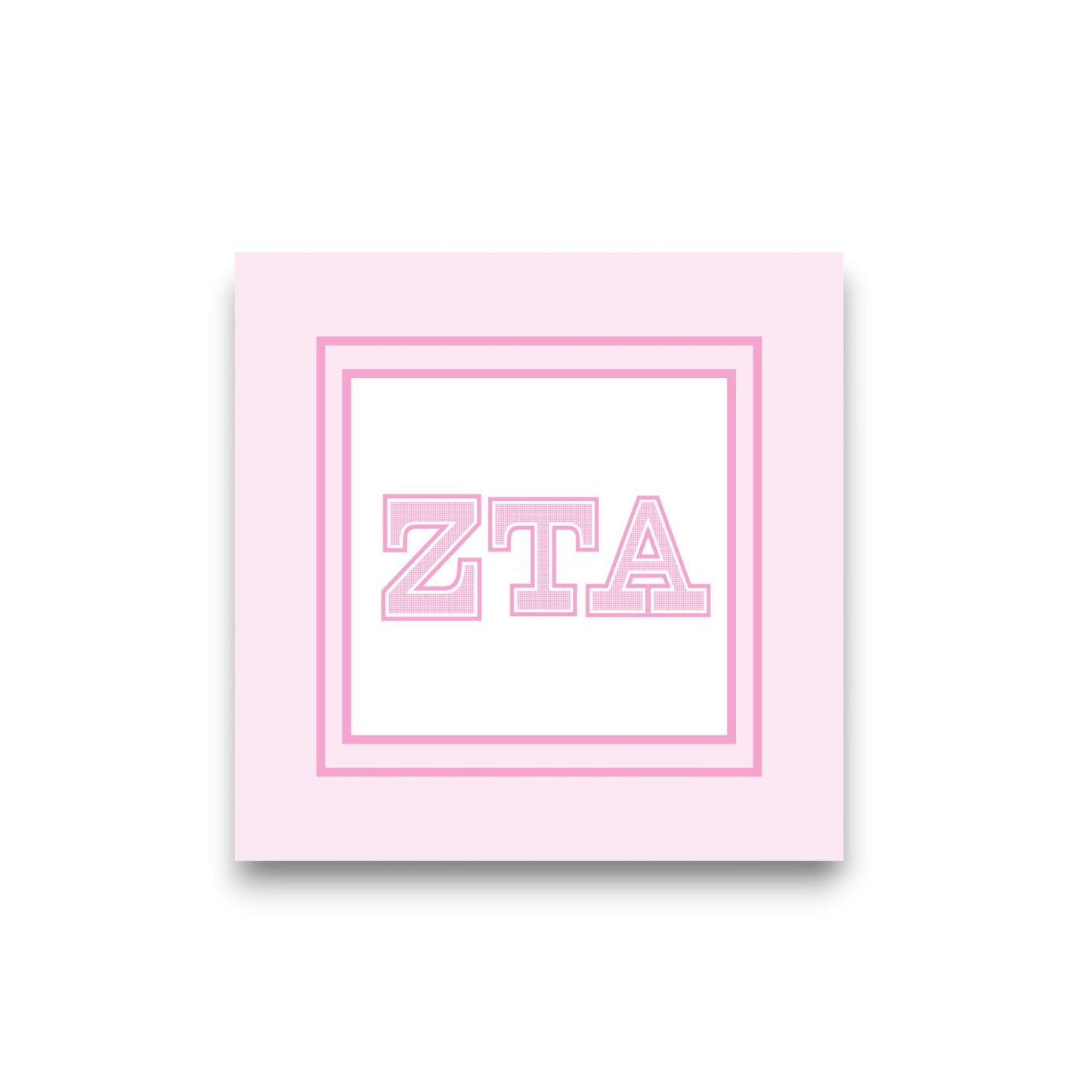 Sorority Paper Coasters