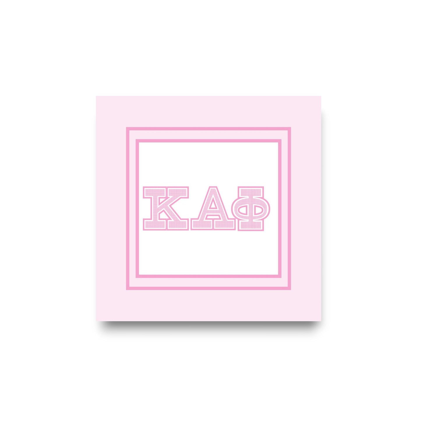 Sorority Paper Coasters