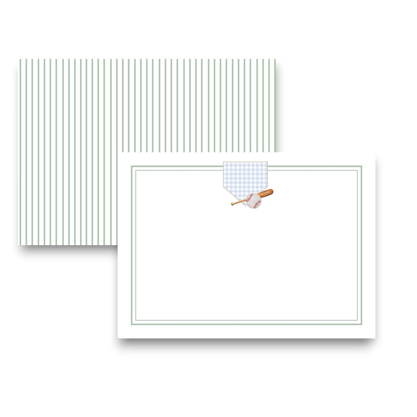 Baseball Diamond Stationery Set