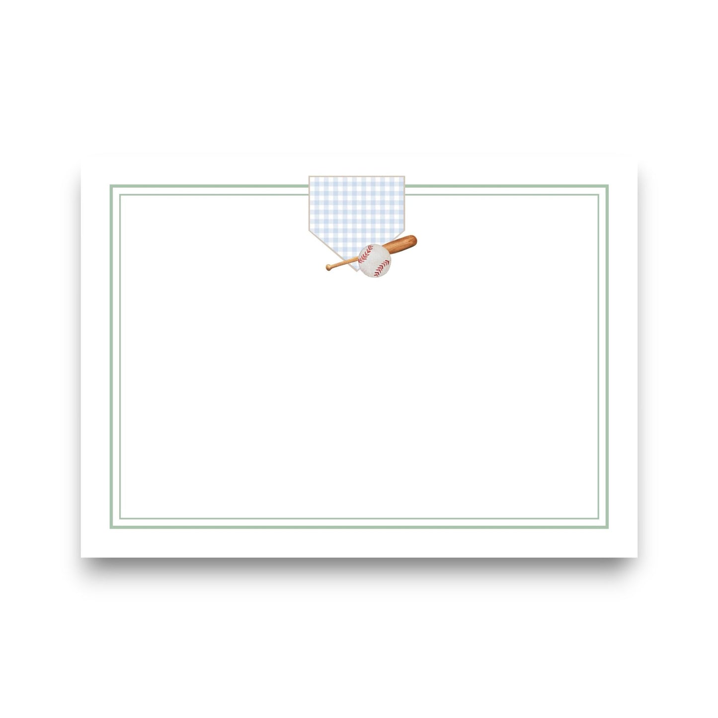 Baseball Diamond Stationery Set