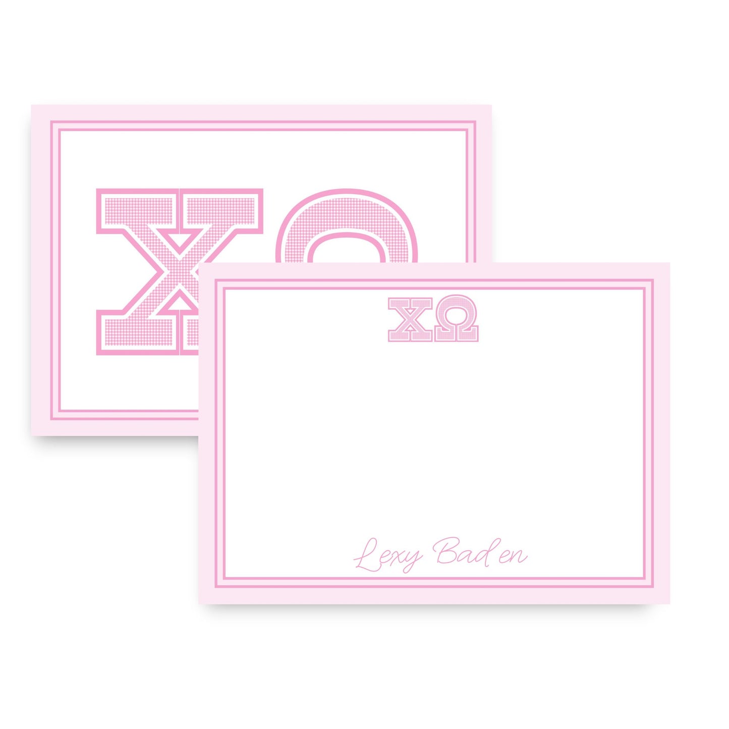 Sorority Stationery Set