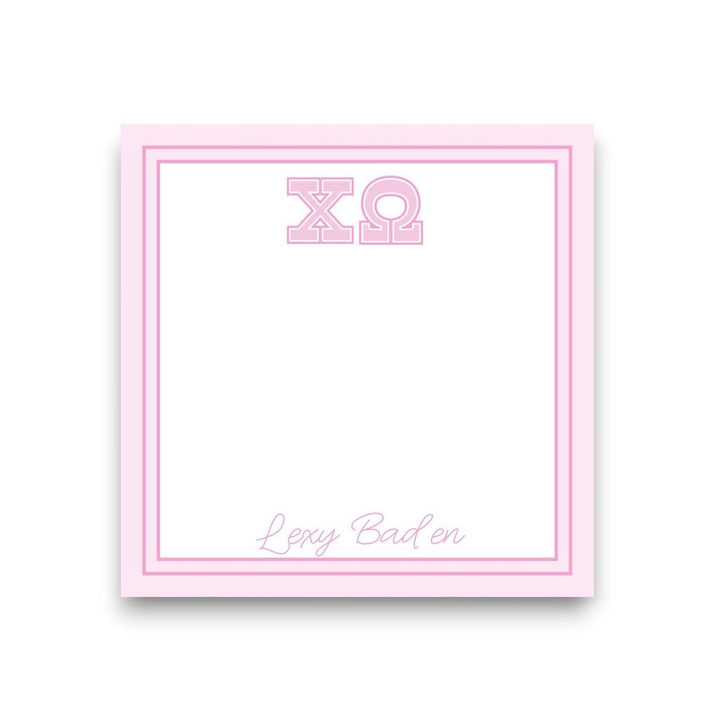 Sorority Baby Chunk Notepad